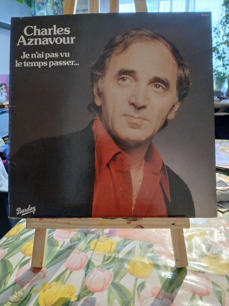 Charles Aznavour lp Je n'ai pas vu le temps passer..., Ophalen of Verzenden