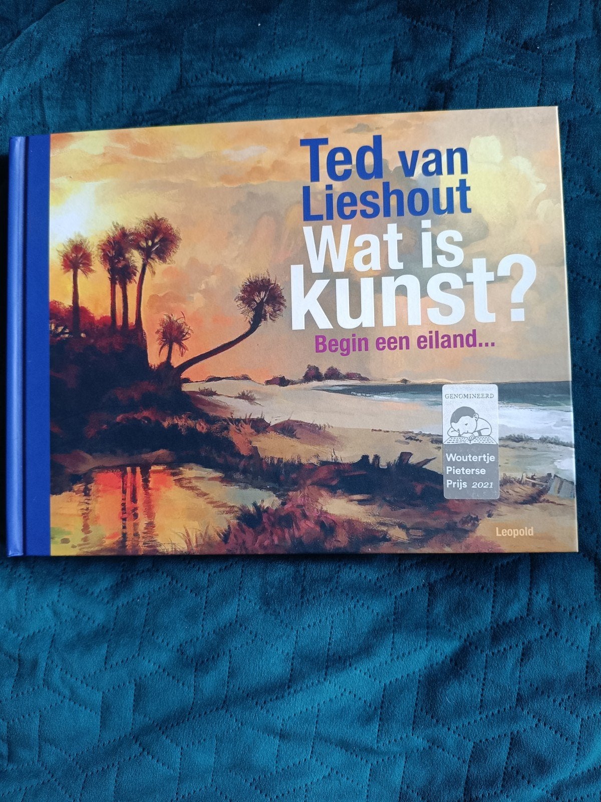 Wat is kunst? Begin een eiland... - Ted van Lieshout, Ophalen of Verzenden, Zo goed als nieuw, Overige onderwerpen, Ted van Lieshout