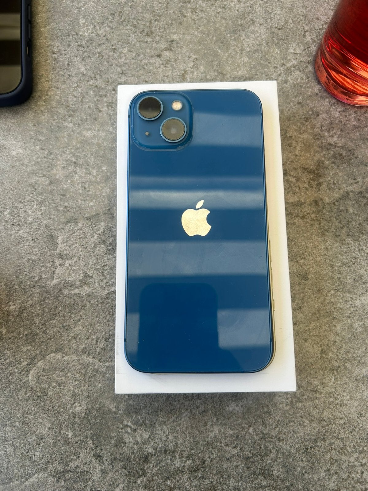Iphone 13 256gb blauw, Ophalen, Zo goed als nieuw