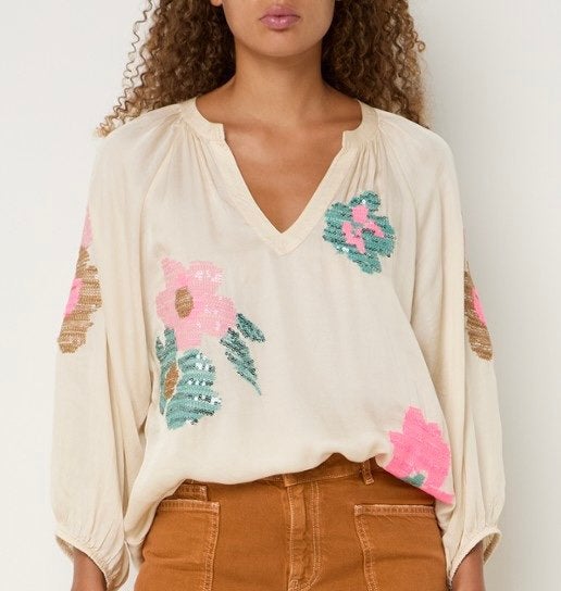 Blouse Summum ecru, Ophalen of Verzenden, Zo goed als nieuw, Beige