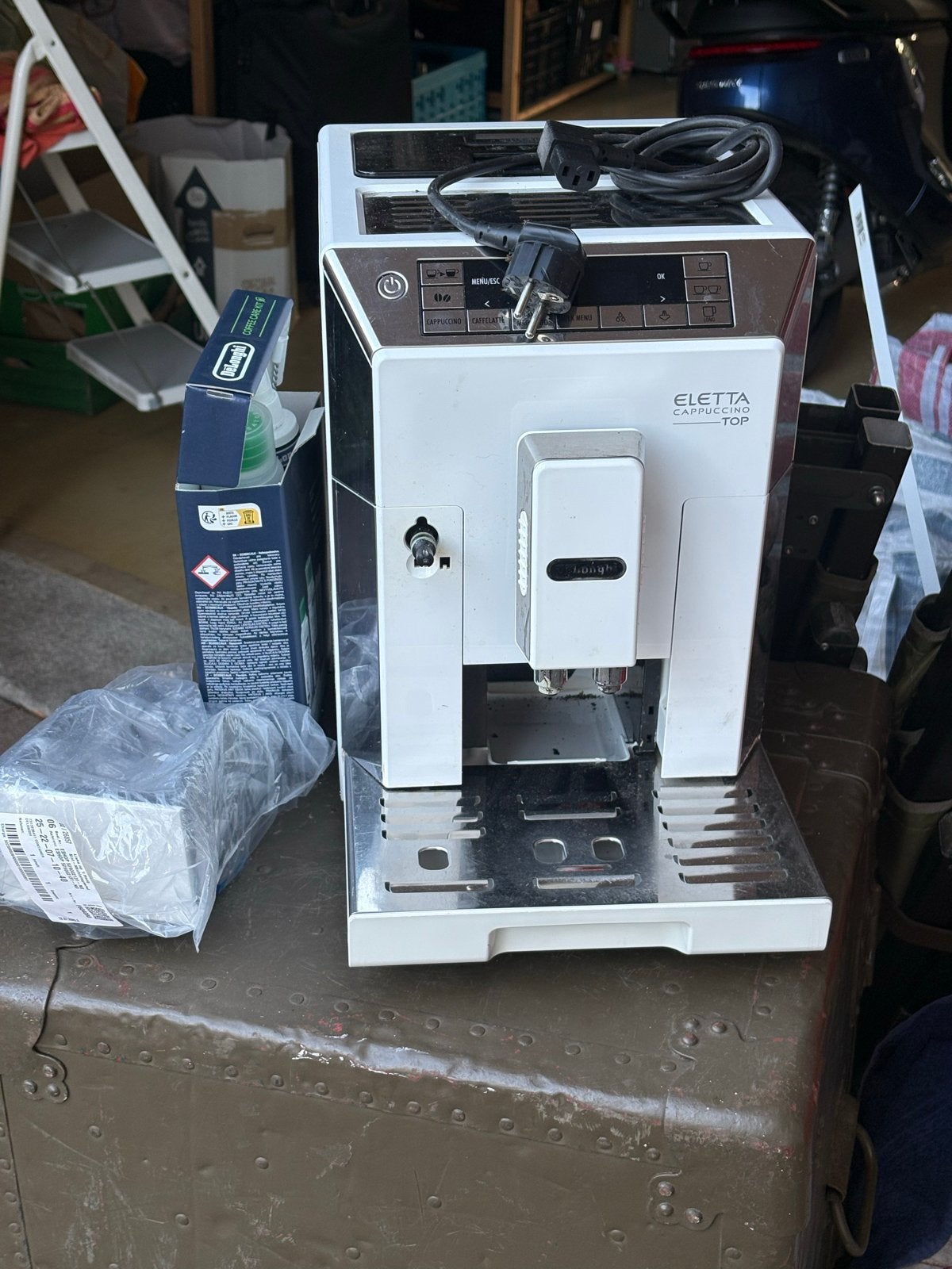 Eletta bonen koffieautomaat - Gebruikt, prima staat, Witgoed en Apparatuur, Koffiezetapparaten, Ophalen of Verzenden, Gebruikt