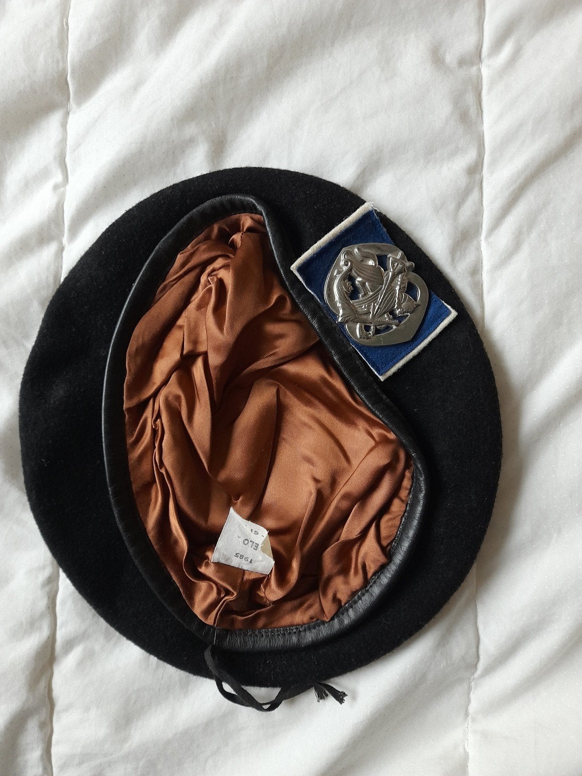 Baret uit 1985 maat 61, Ophalen of Verzenden, Landmacht, Nederland, Helm of Baret