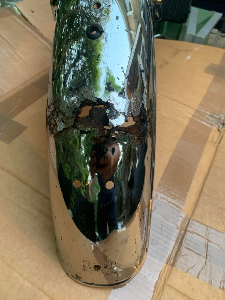 Yamaha RD50 achter spatbord, Motoren, Onderdelen | Yamaha, Ophalen of Verzenden, Gebruikt