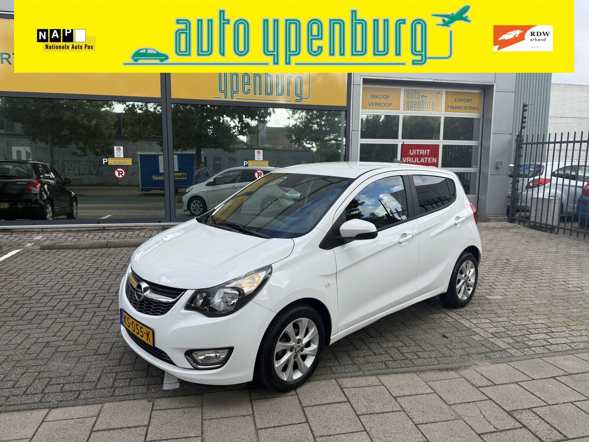 Opel KARL 1.0 ecoFLEX Innovation * Half leder * Digitale Air, Voorwielaandrijving, Gebruikt, Start-stop-systeem, Leder en Stof
