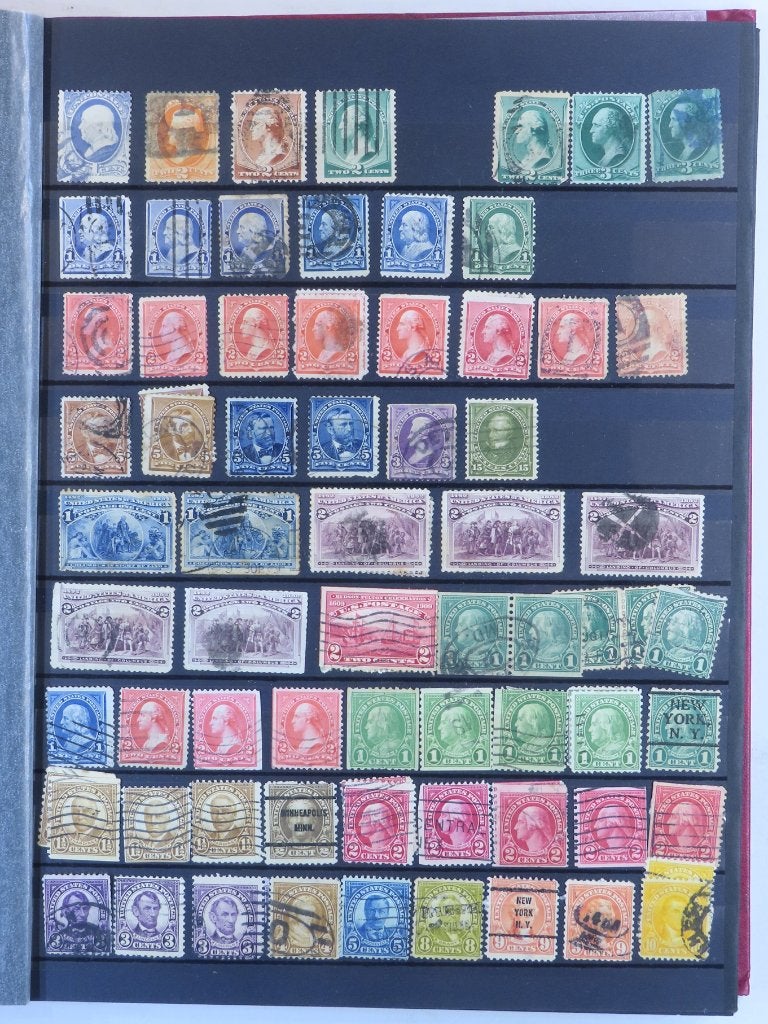 USA - met KLASSIEK/PRE-CANCELS etc. - veel zegels - (E79), Ophalen of Verzenden, Buitenland