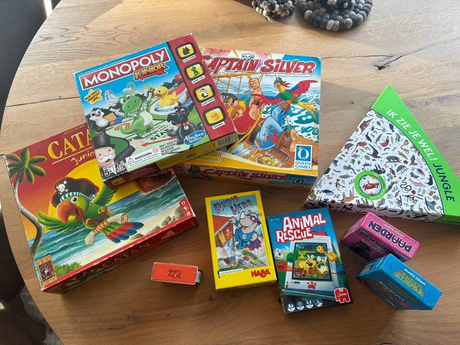 Spellenpakket Junior, Ophalen of Verzenden, Zo goed als nieuw