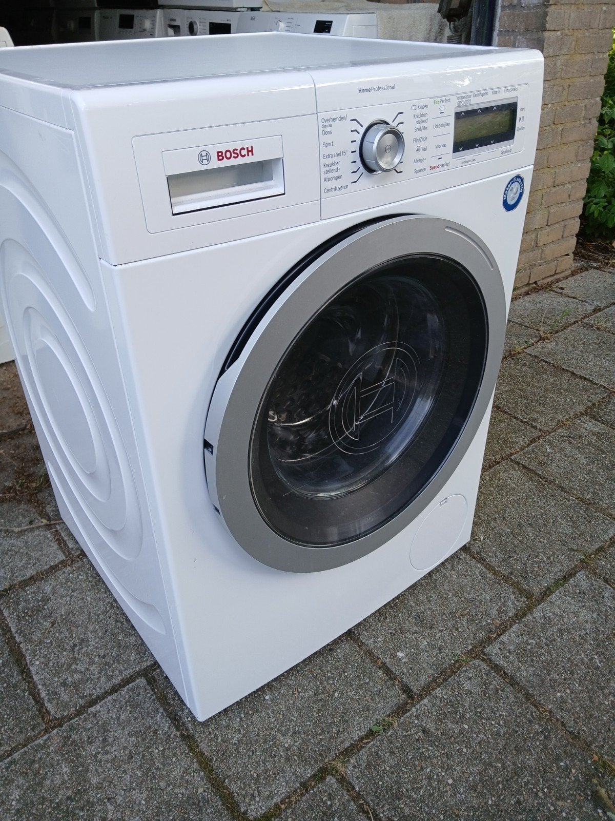 Wasmachine Bosch home-profesional 1600rpm 9kg A+++, Ophalen, Minder dan 85 cm, 8 tot 10 kg, Refurbished