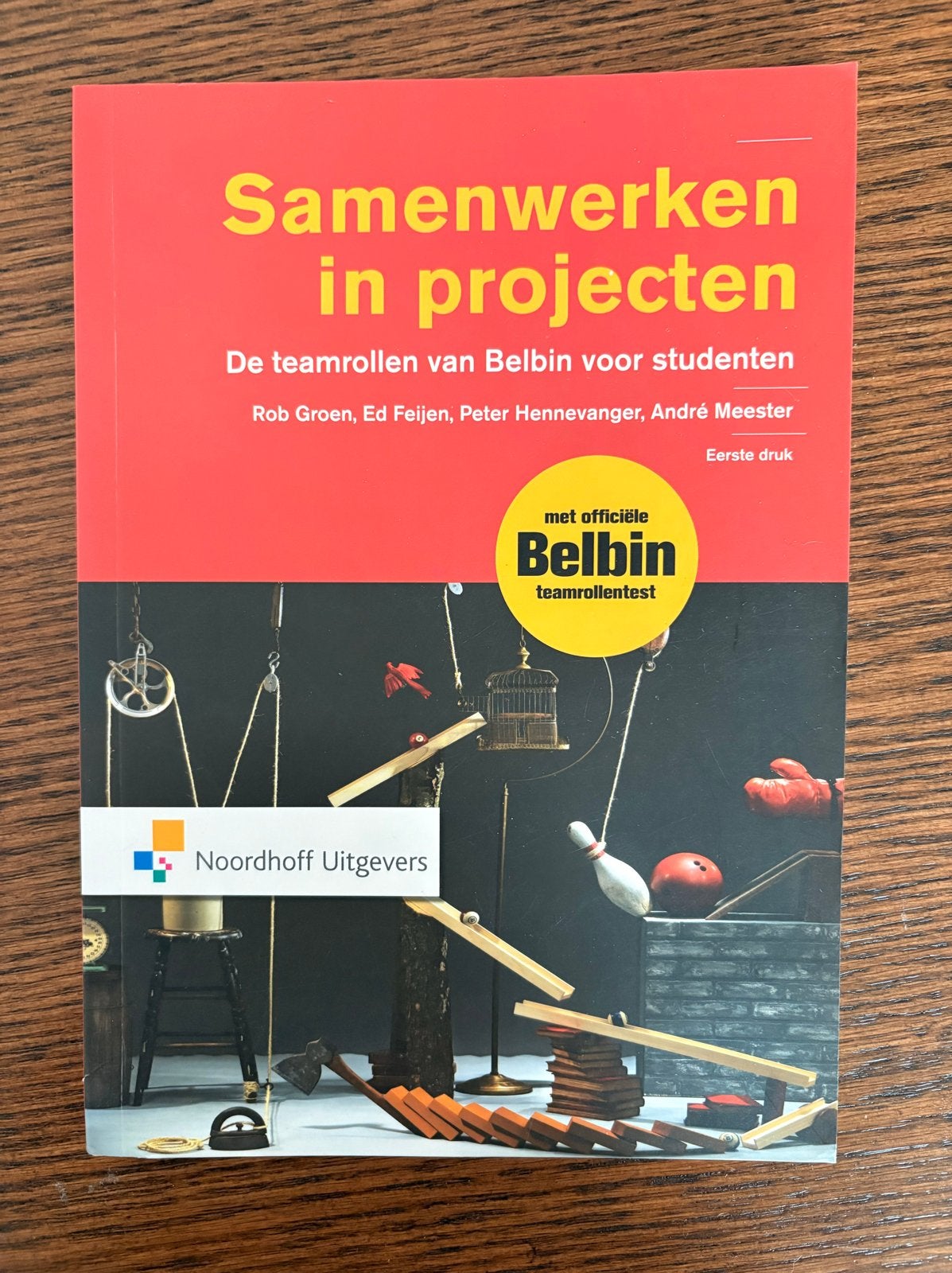 Samenwerken in projecten: Belbin teamrollen voor studenten, Ophalen of Verzenden, Gamma, Zo goed als nieuw, HBO