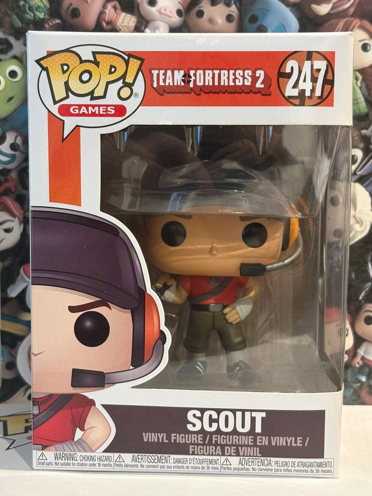 Funko pop Scout 247 Team Fortress 2 games, Verzamelen, Ophalen of Verzenden, Zo goed als nieuw