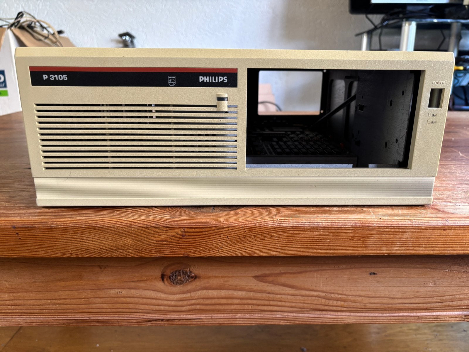 Philips 3105-202 computerkast met moederbord (geen voeding), Computers en Software, Computerbehuizingen, Ophalen of Verzenden