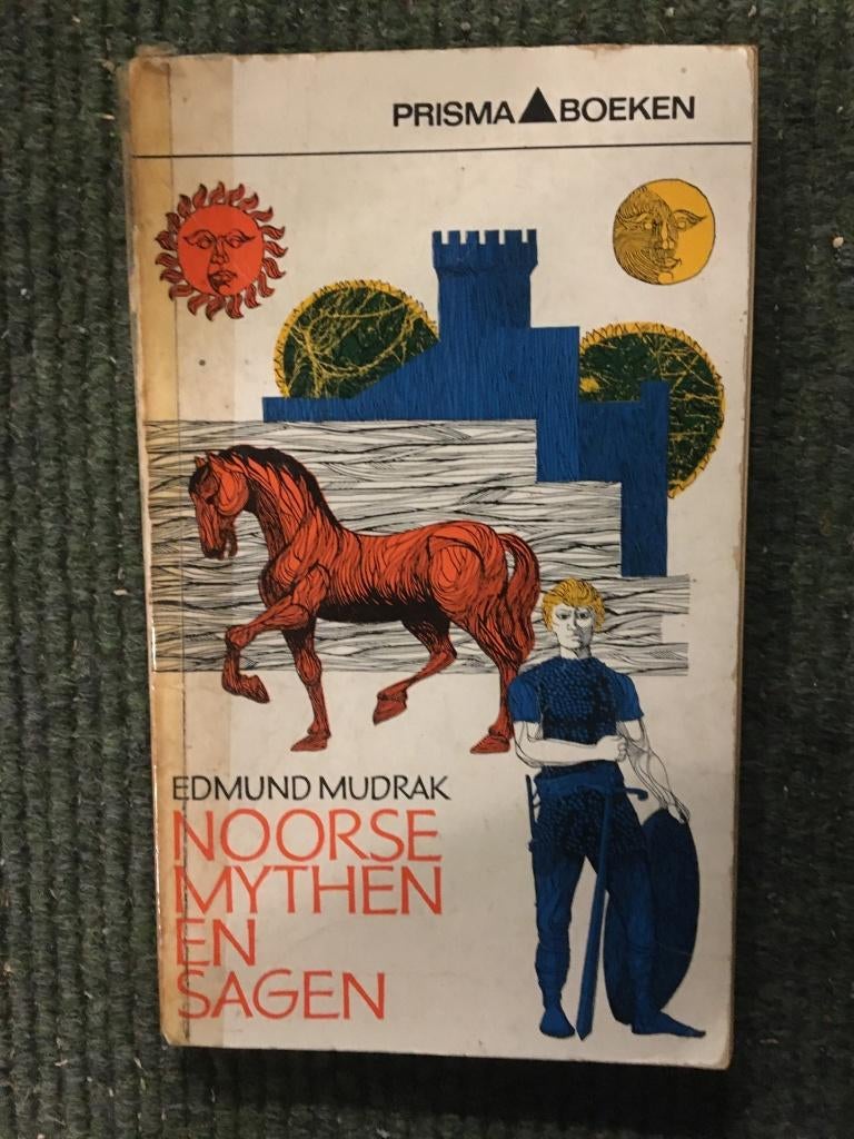 Noorse mythen en Sagen ; door Edmund Mudrak #Noorwegen, Ophalen of Verzenden, Gelezen, Edmund Mudrak