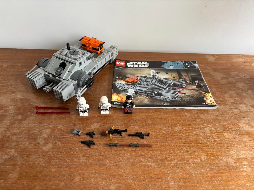 Lego Star Wars 75152 Imperial Assault Hovertank, Kinderen en Baby's, Speelgoed | Duplo en Lego, Ophalen of Verzenden, Zo goed als nieuw