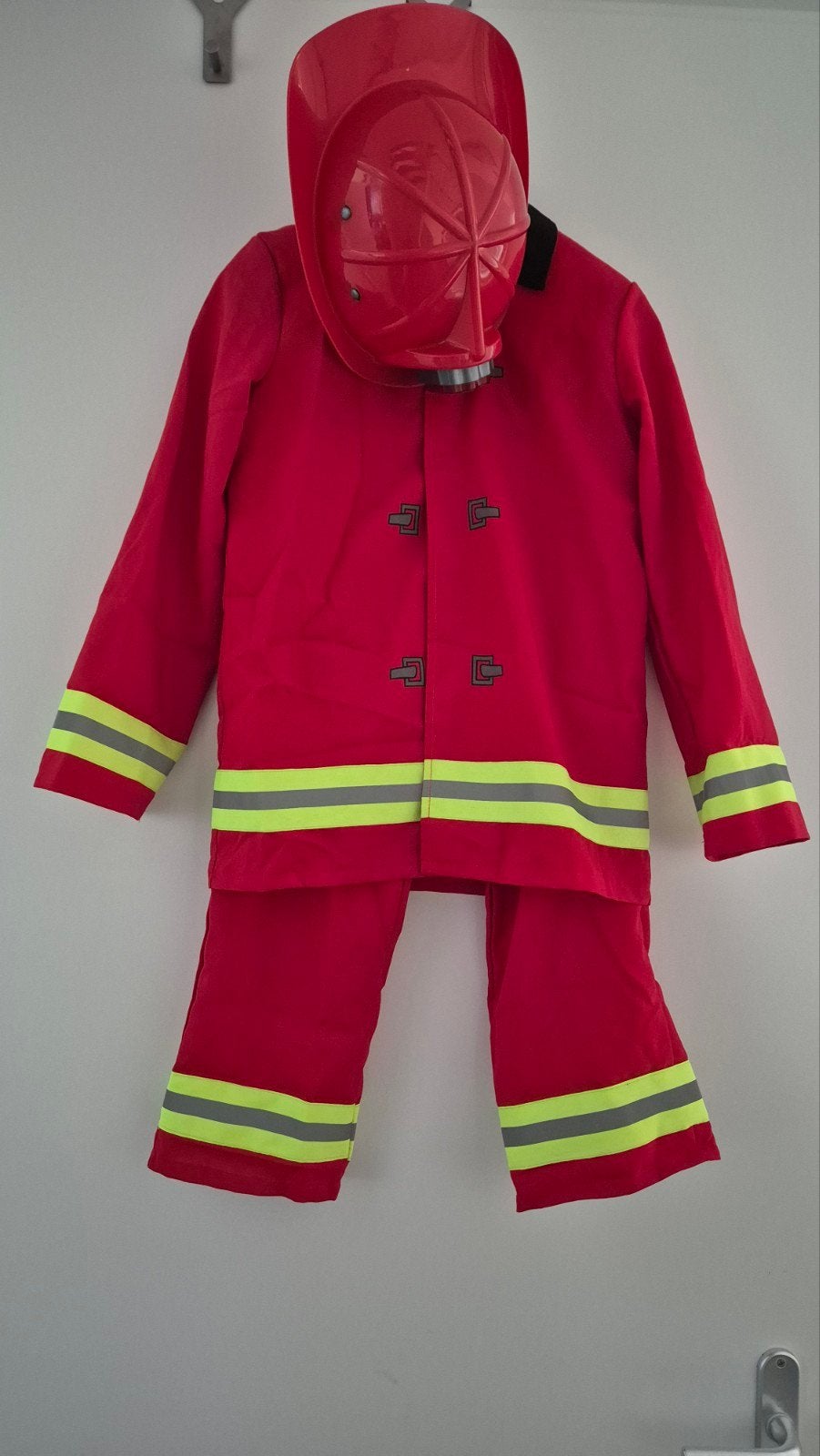 brandweerman verkleedkleding, Ophalen of Verzenden, Zo goed als nieuw, 134 t/m 140, Jongen of Meisje
