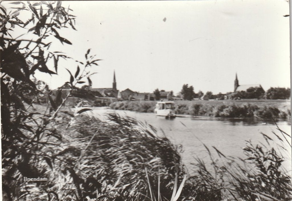 ILPENDAM Panorama gr.f., Verzenden, 1960 tot 1980, Gelopen, Noord-Holland