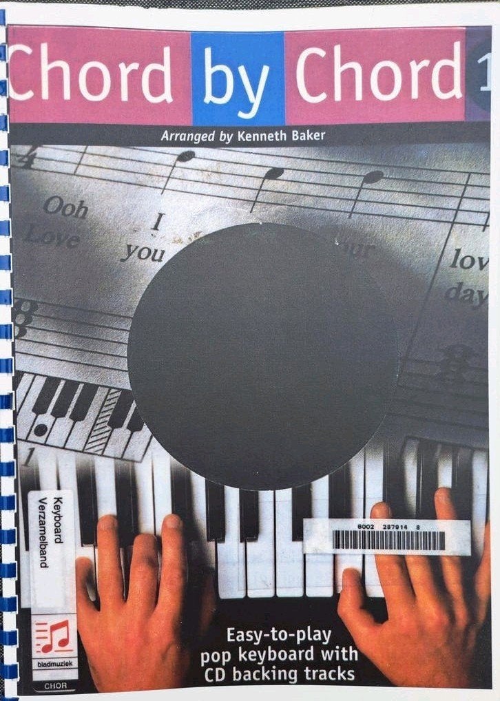 Chord by Chord 1: 20 nummers met ringband (zonder CD), Gebruikt, Les of Cursus, Ophalen of Verzenden, Keyboard