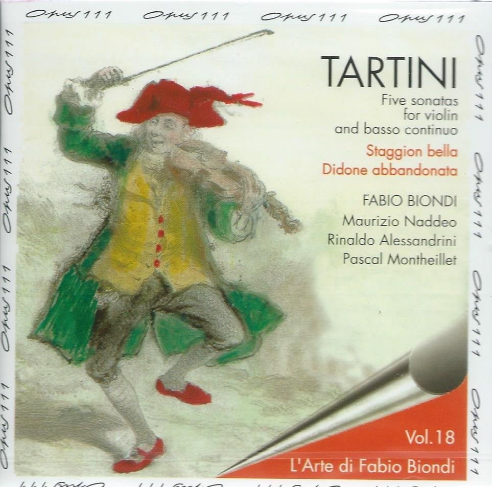 NIEUW Tartini: Violin Sonatas / Fabio Biondi, Inclusief boekje, Kamermuziek, Ophalen of Verzenden, Nieuw in verpakking