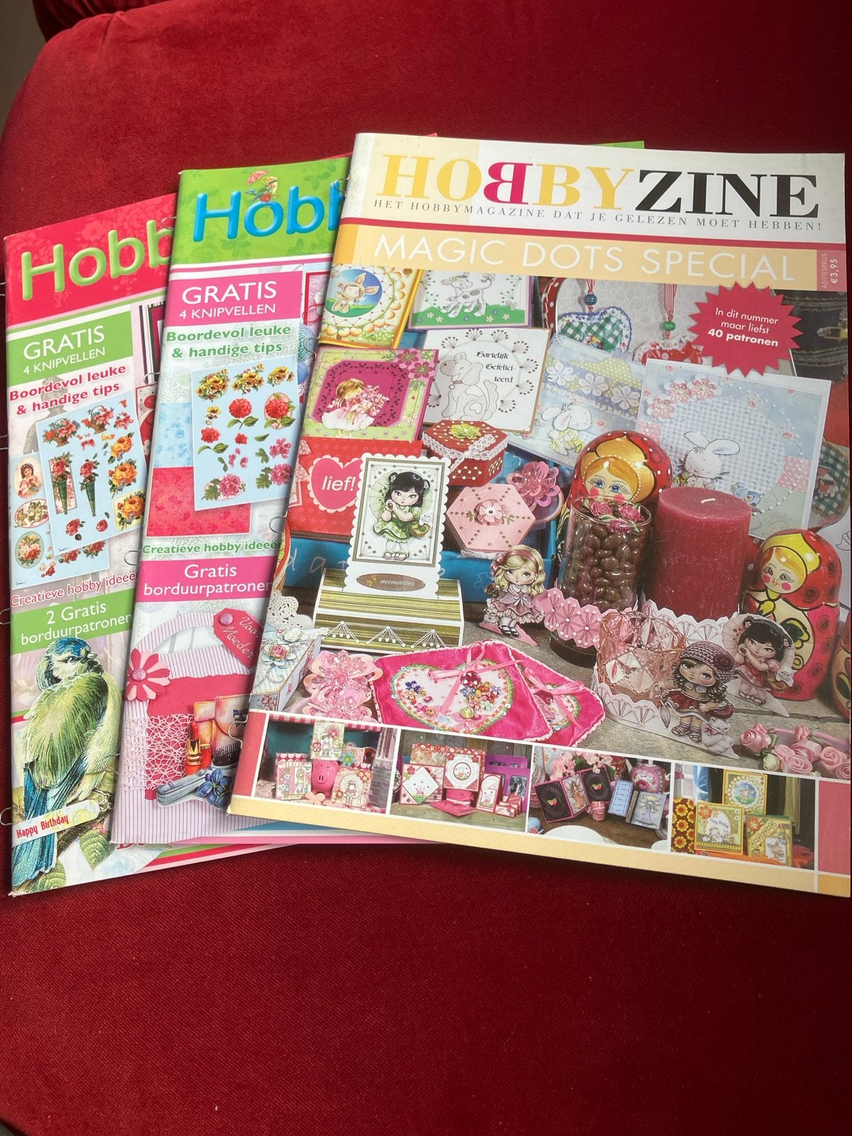 Hobbytijdschriften: Hobbyzine & Hobbyidee (3 stuks), Ophalen, Nieuw, Overige typen