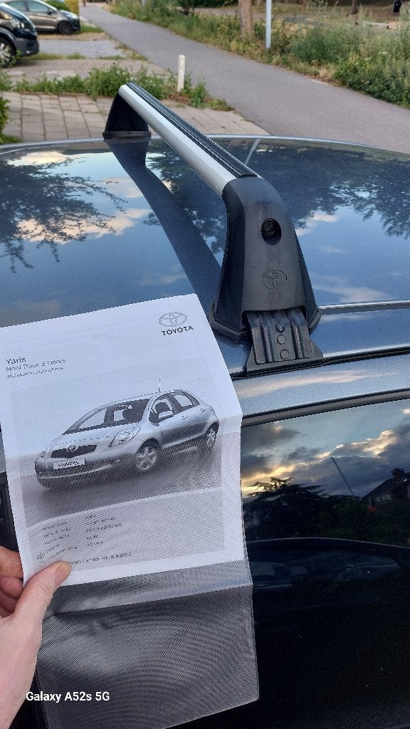 Orginele dakdragers Toyota Yaris, Auto diversen, Ophalen, Zo goed als nieuw