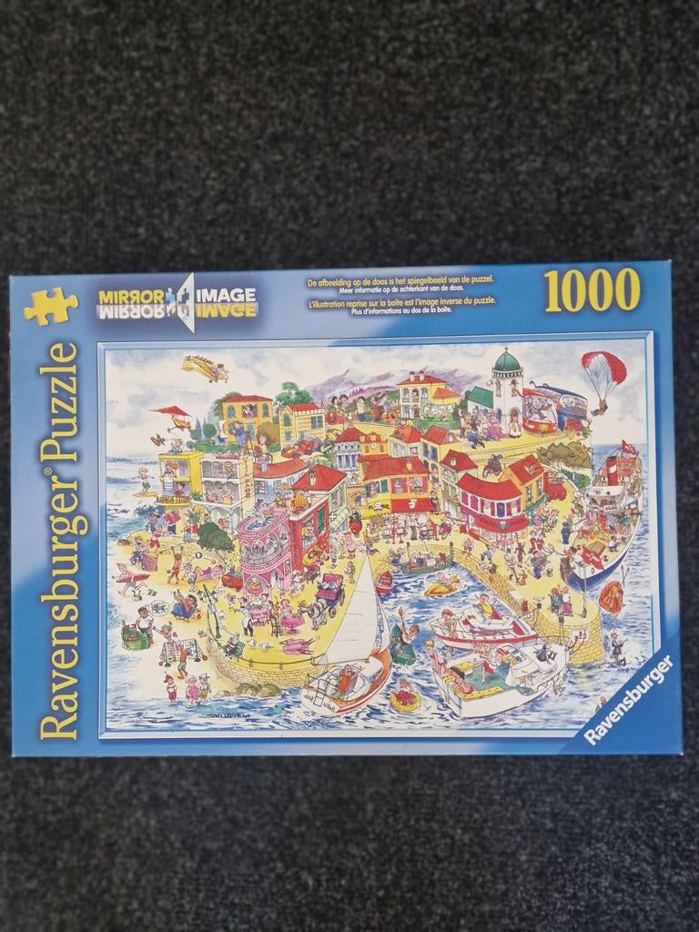 Ravensburger puzzel 1000 stukjes, Ophalen, 500 t/m 1500 stukjes, Zo goed als nieuw