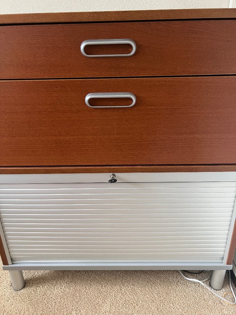 Prachtige ladekast  met uittrekbaar hangmappenframe, Huis en Inrichting, Kasten | Roldeurkasten en Archiefkasten, Ophalen, 50 tot 100 cm