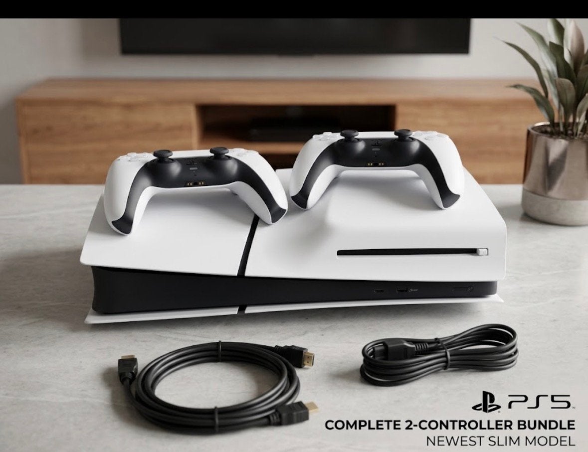 PlayStation 5 + 2 DualSense Controllers (good as new), Spelcomputers en Games, Games | Sony PlayStation 5, Overige genres, 2 spelers