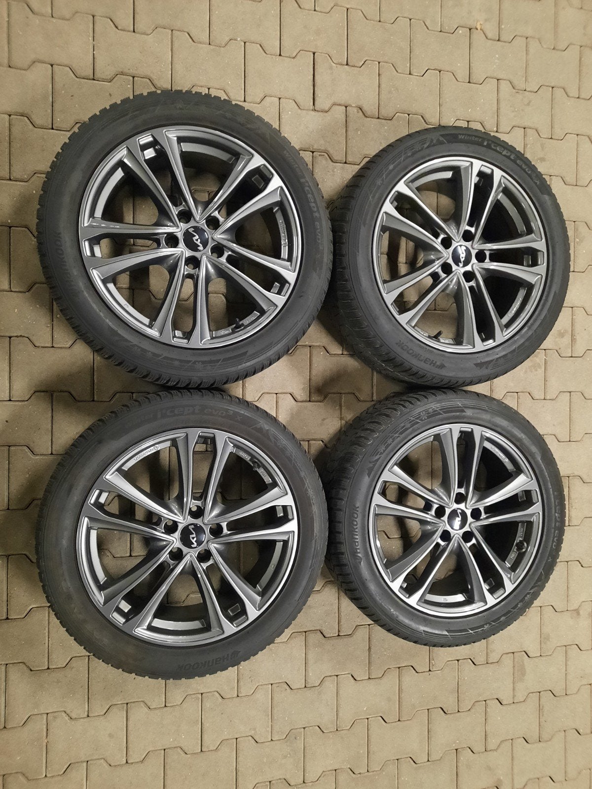 ZGAN 19 inch velgen 5×114.3 KIA SPORTAGE EV6 HYUNDAI TUCSON, 19 inch, Gebruikt, Banden en Velgen, 235 mm