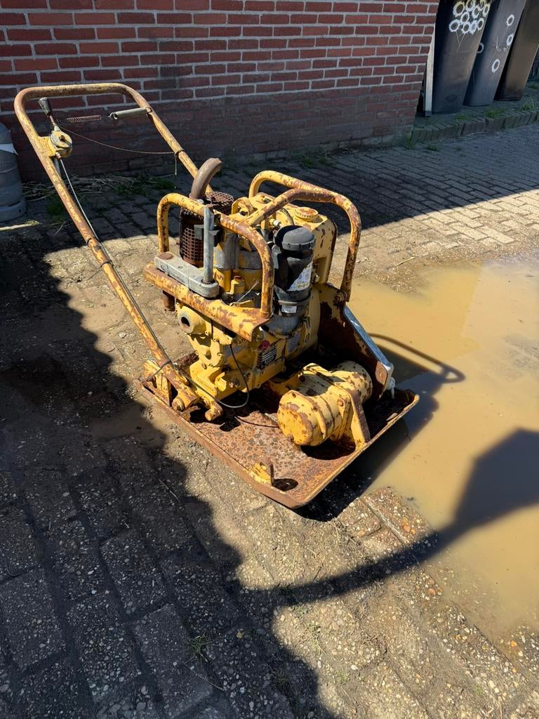 Zware trilplaat diesel, Ophalen of Verzenden, Grondbewerking