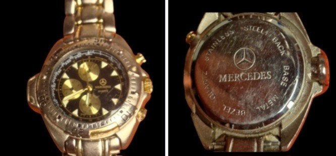 Mercedes Quartz Horloge -  Polshorloge, Sieraden, Tassen en Uiterlijk, Horloges | Heren, Ophalen of Verzenden