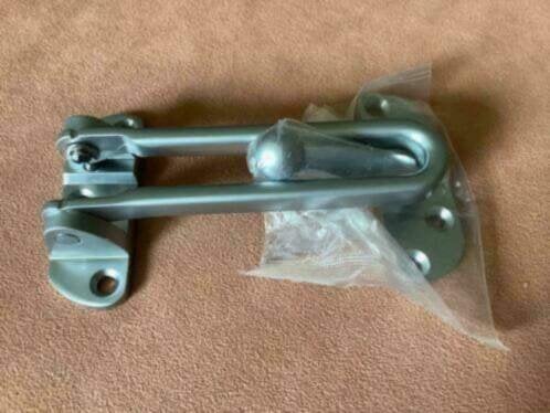 metalen kierstandhouder raam of deur binnen vernikkeld Nieuw, Ophalen, Nieuw, Overige materialen, Schuif of Grendel