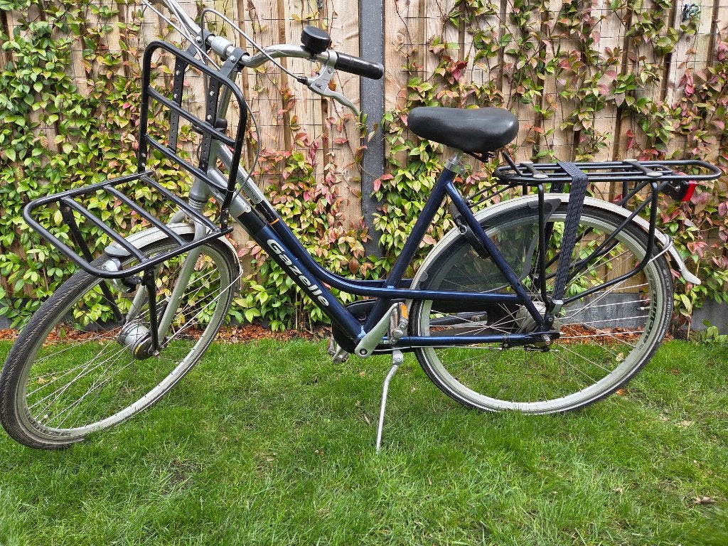 Gazelle dames fiets 56 cm, Fietsen en Brommers, Fietsen | Dames | Damesfietsen, Ophalen, Versnellingen, Gazelle, 53 tot 56 cm