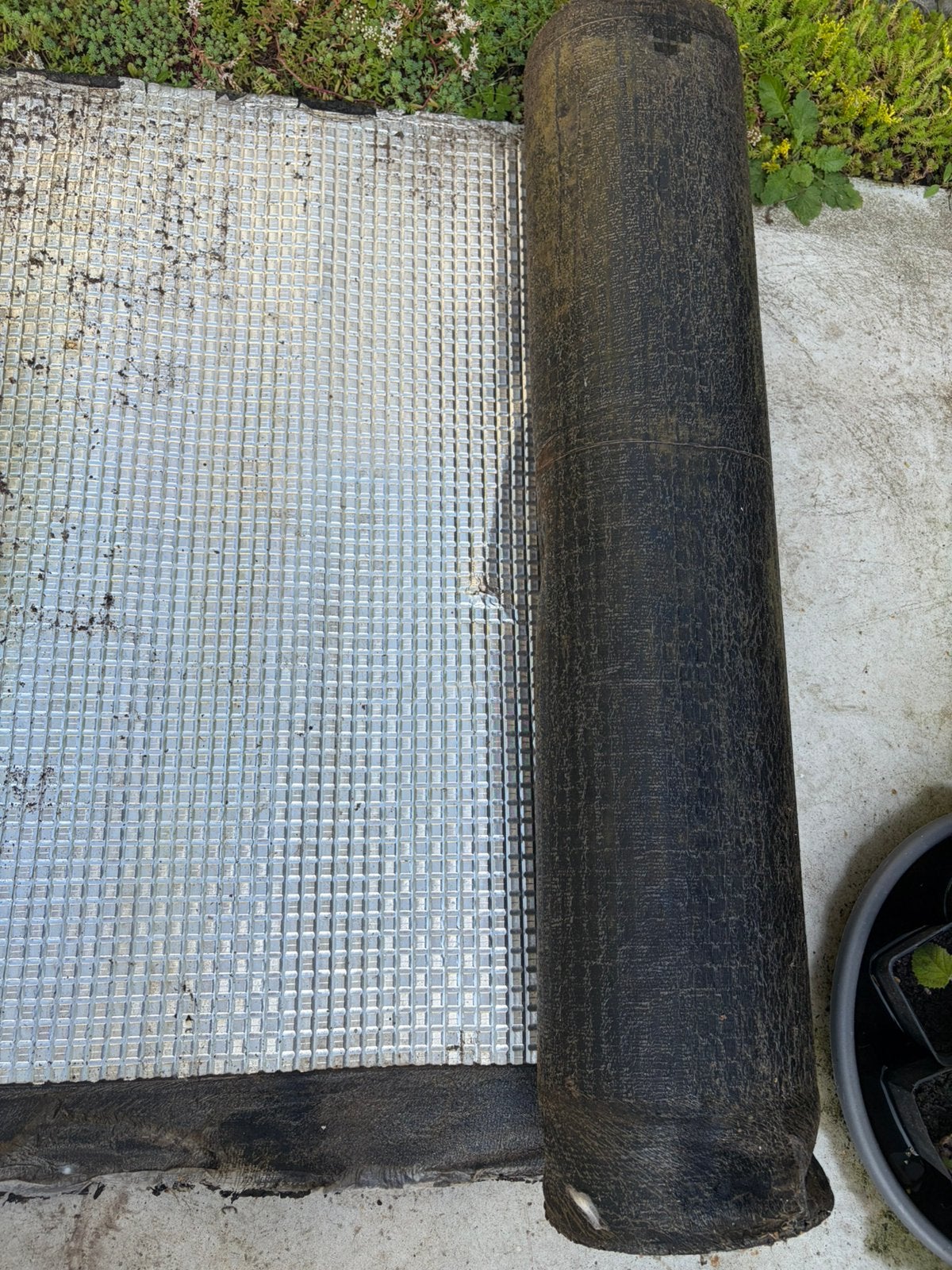bitumen dakroofing rol, Ophalen, 10 tot 15 m², Zwart, Nieuw