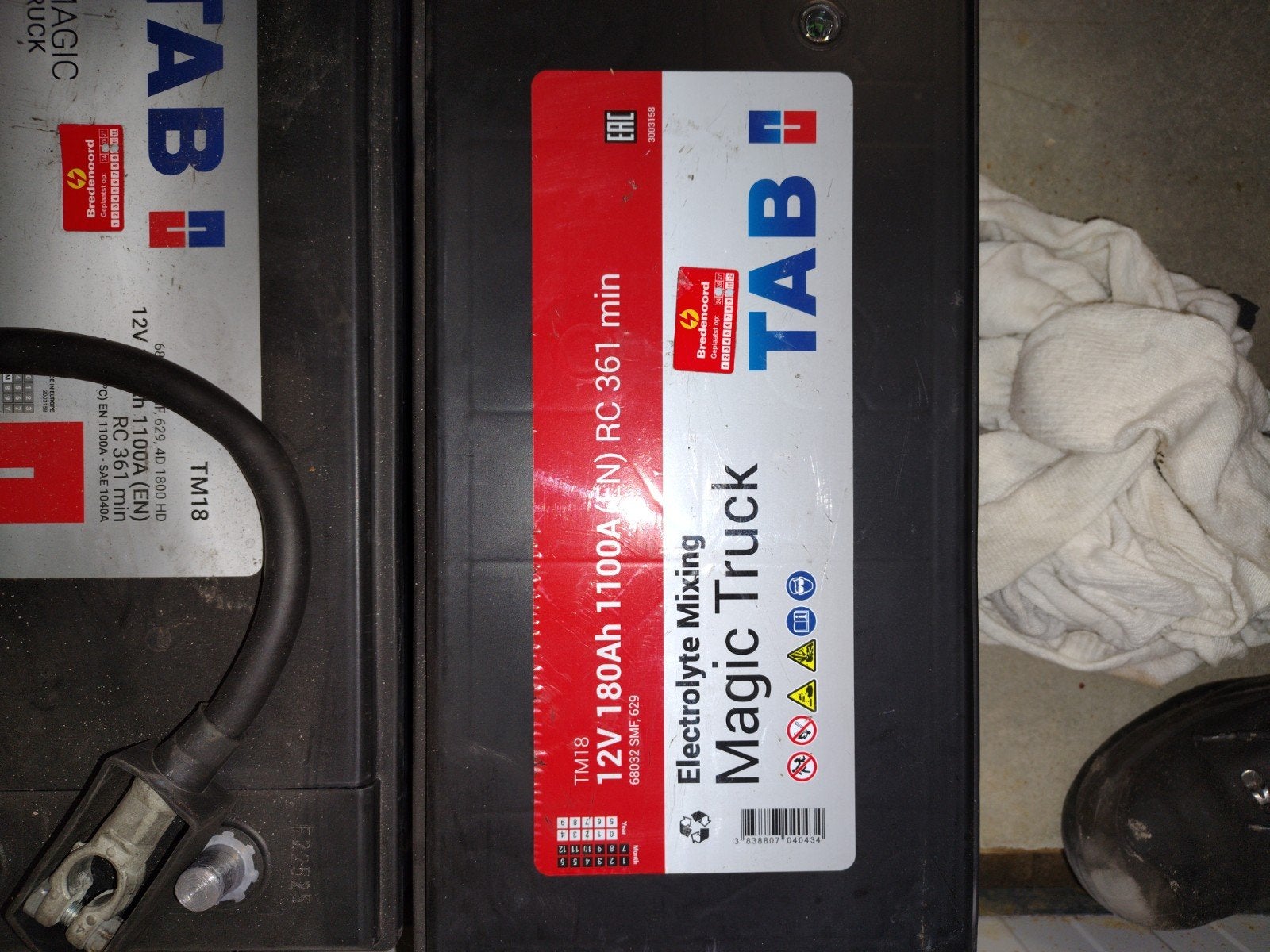 TAB Magic Truck Accu 12V 180Ah 1100A (EN), Auto-onderdelen, Nieuw