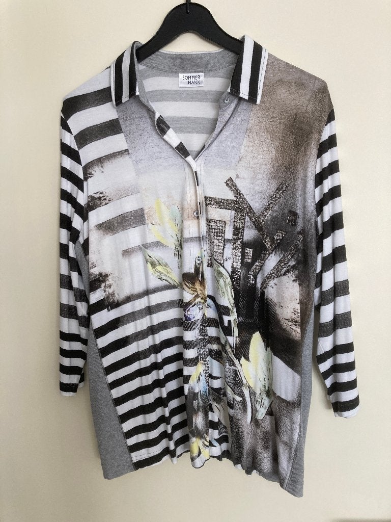 mooi shirt of als vestje  maat 48, Sommermann, Maat 46/48 (XL) of groter, Ophalen of Verzenden, Zo goed als nieuw