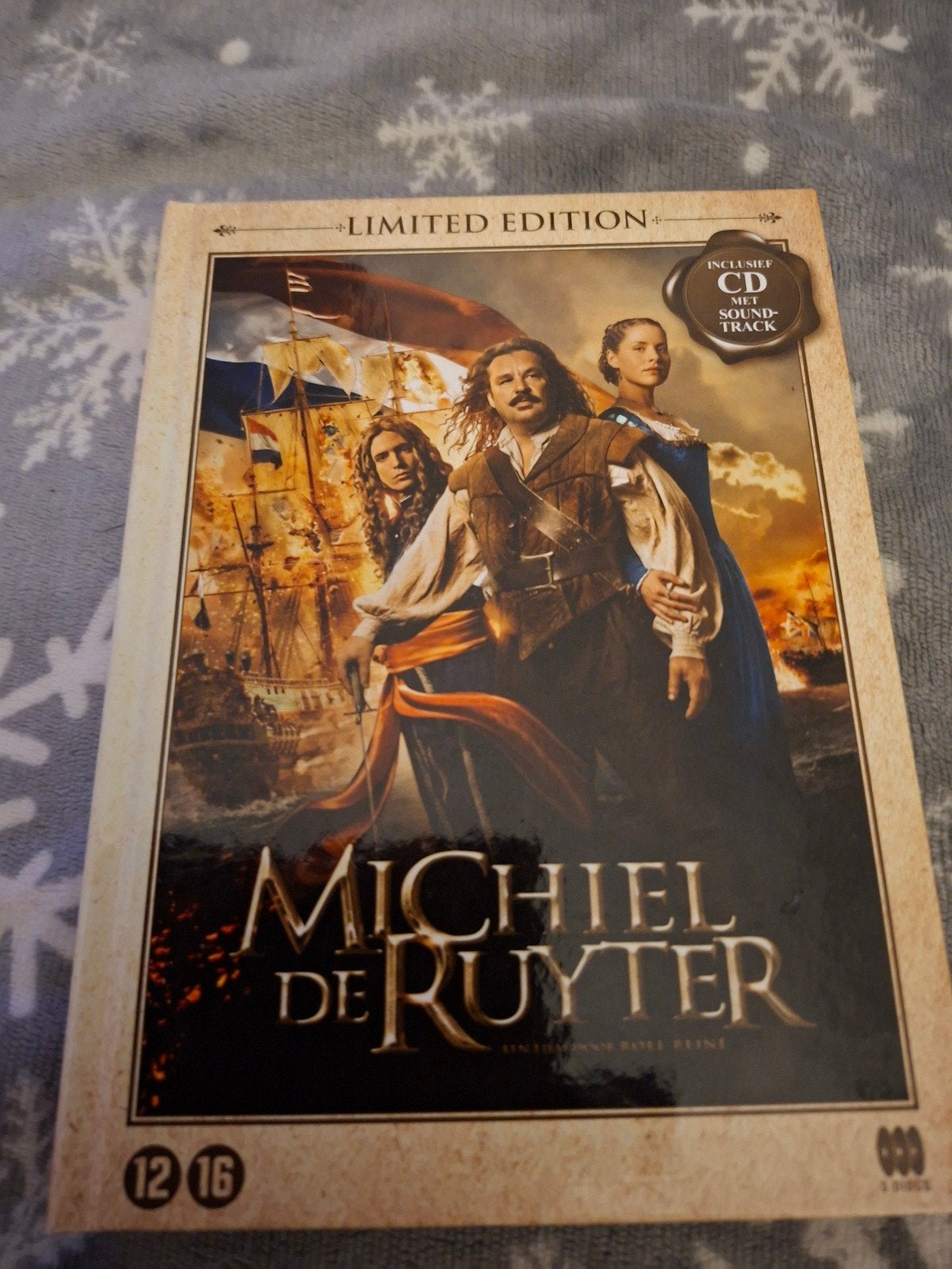 Michiel de Ruyter - Limited Edition (DVD)- 3 Discs, Cd's en Dvd's, Ophalen, Nederlands, Nederlands, Zo goed als nieuw