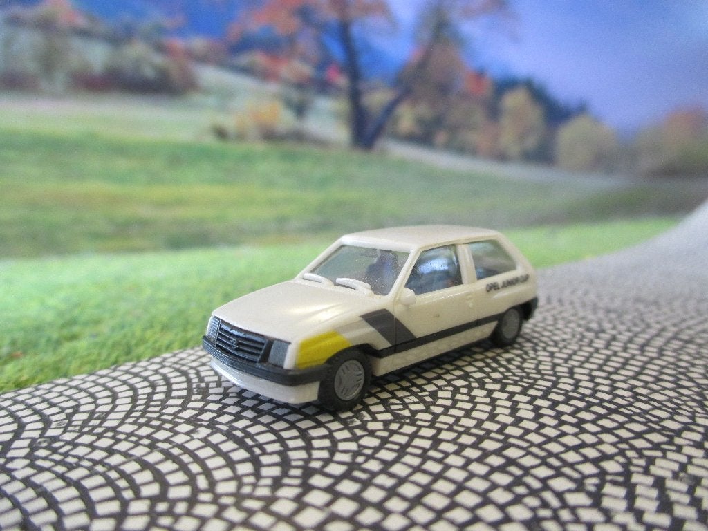 Opel Corsa A - Herpa IAA '97 OPEL Sport Junior Cup, Ophalen of Verzenden, Zo goed als nieuw, Auto, Herpa