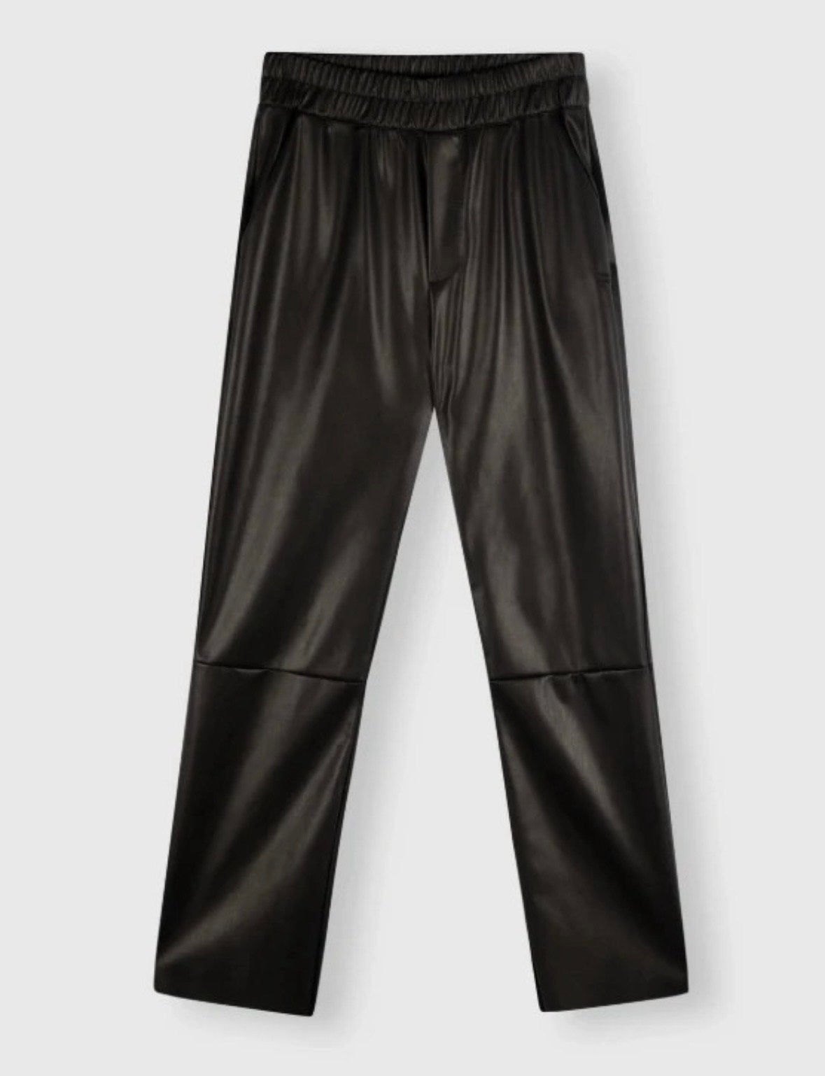 10DAYS Zwarte Faux Leren Broek Maat XS, Kleding | Dames, Zwart, Ophalen of Verzenden, Zo goed als nieuw, Maat 34 (XS) of kleiner