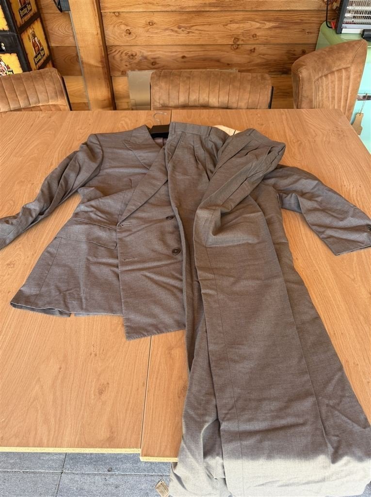 Chester Barrie at Harrods Double Breasted Herenpak Super 100, Ophalen of Verzenden, Zo goed als nieuw, Overige maten, Blauw