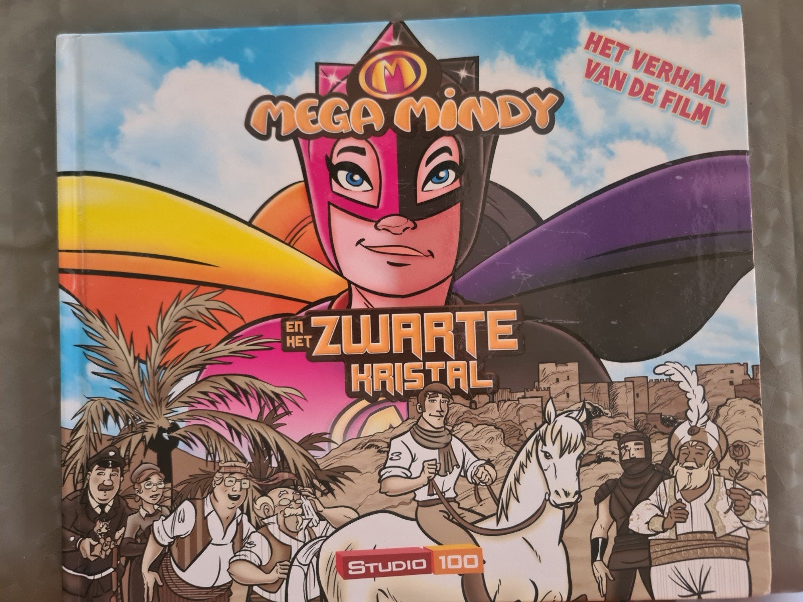 Mega Mindy en het zwarte kristal, Gelezen, Ophalen of Verzenden, Verhulst, Sprookjes
