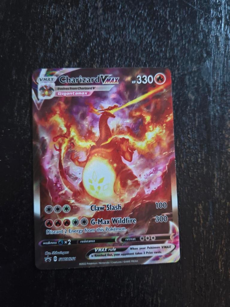Pokémon Charizard VMAX - promo, Ophalen of Verzenden