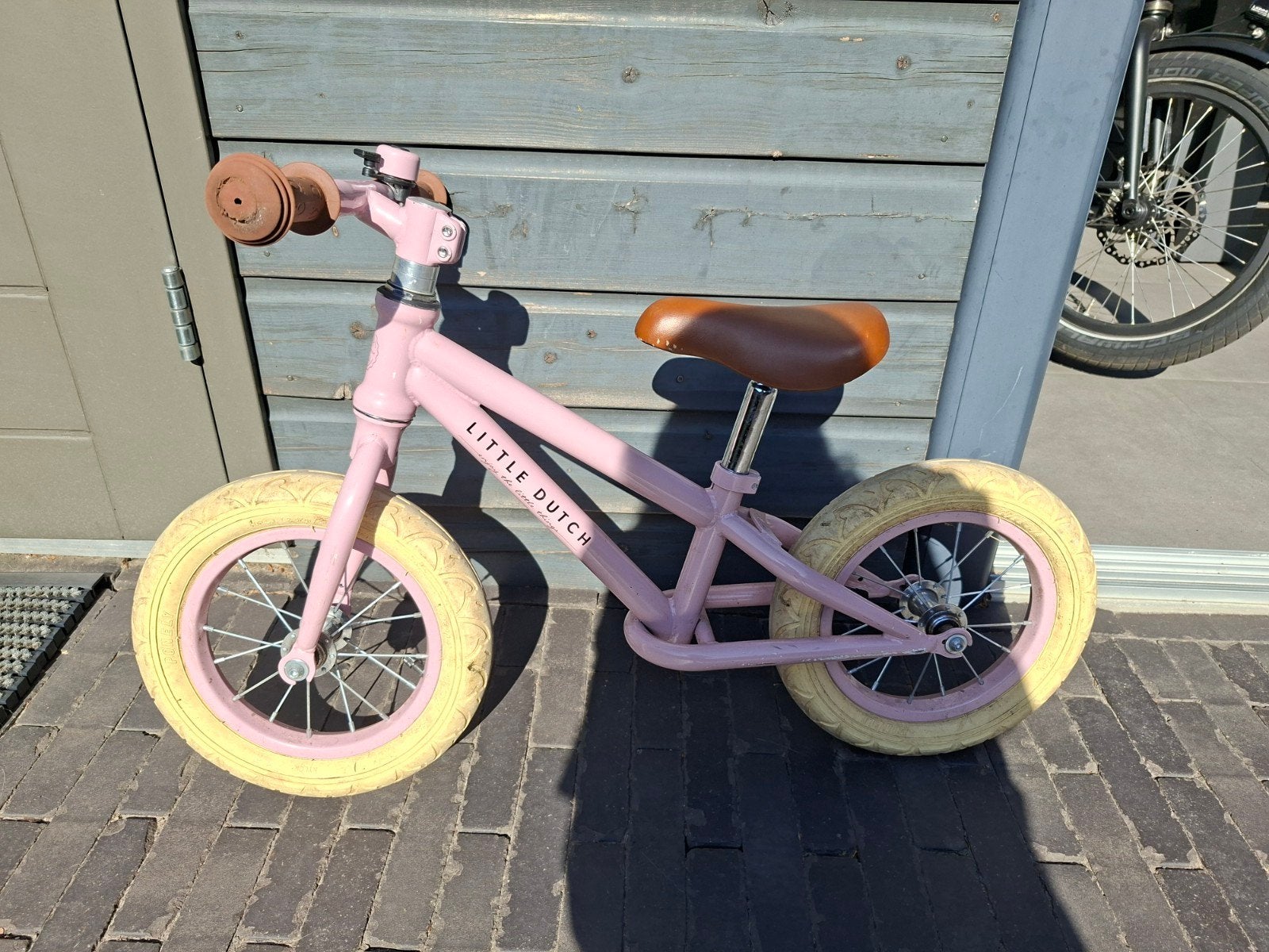 Little Dutch loopfiets roze - gebruikt, Fietsen en Brommers, Ophalen, Gebruikt, Little Dutch
