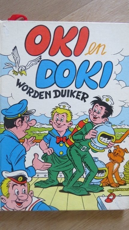 Boek: Henri Arnoldus, Oki en Doki worden duiker, Boeken, Kinderboeken | Jeugd | onder 10 jaar, Ophalen of Verzenden, Gelezen, Fictie algemeen