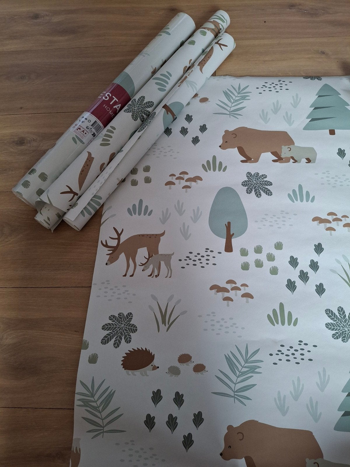 Kinderbehang Esta home, Ophalen