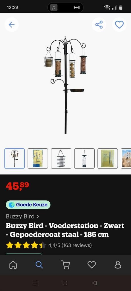 Vogel voeder paal., Ophalen, Minder dan 50 watt, Staande lamp, Rvs