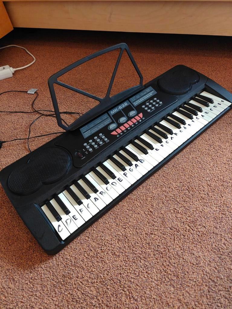 Multifunctioneel Keyboard MK-632 - Ideaal voor beginners, Muziek en Instrumenten, Keyboards, Ophalen, Gebruikt, 49 toetsen, Overige merken