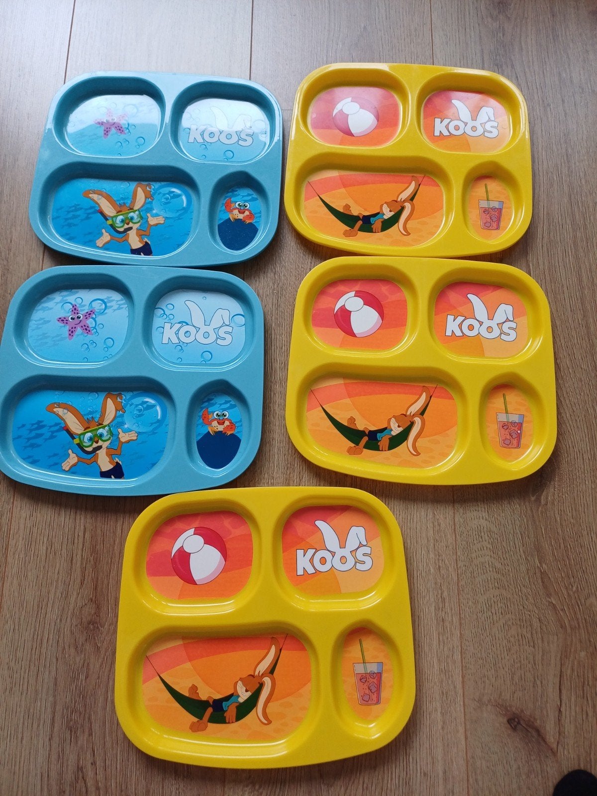Koos konijn vakken bordjes, Ophalen of Verzenden, Nieuw