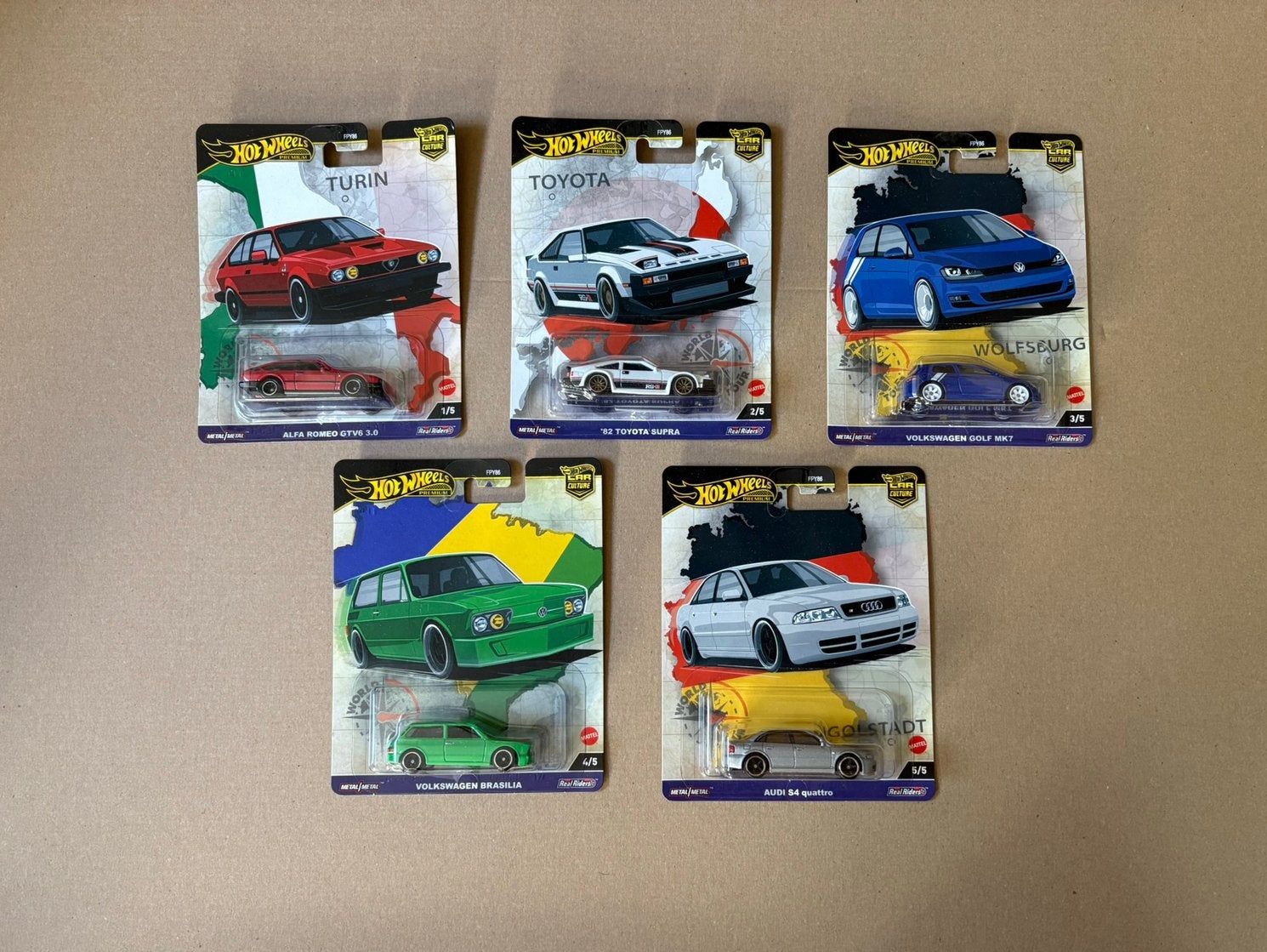 Hot Wheels Premium World Tour Set, Ophalen of Verzenden, Zo goed als nieuw
