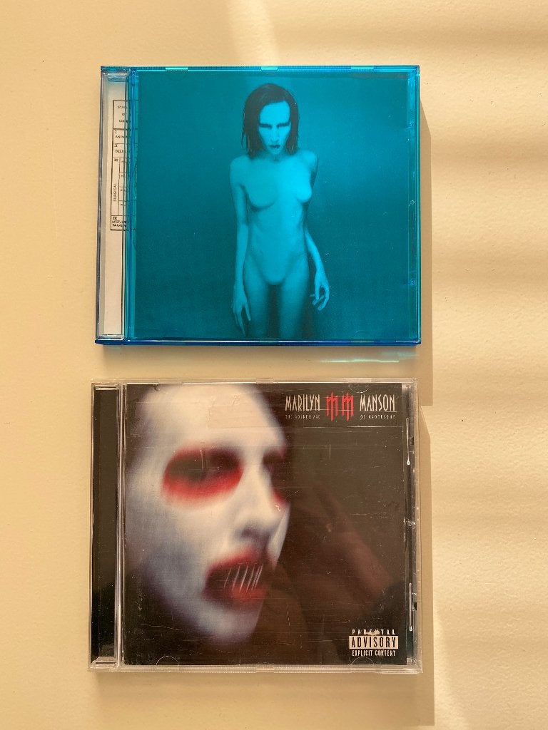 Marilyn Manson - Mechanical Animals & The golden age of, Ophalen of Verzenden, Zo goed als nieuw