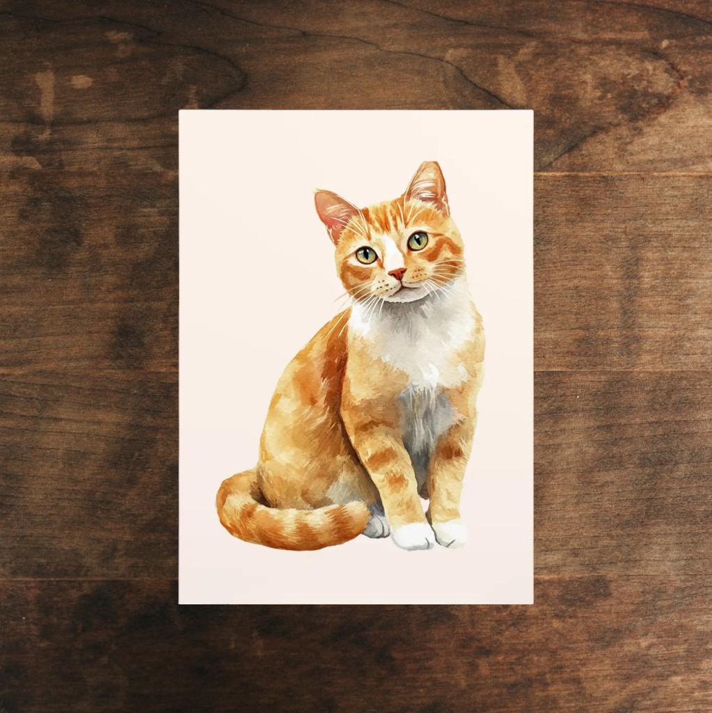 Penpaling Paula A6 ansichtkaart, Ophalen of Verzenden, 1980 tot heden, Ongelopen, Hond of Kat