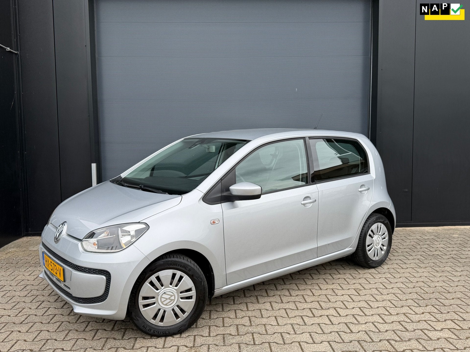 Volkswagen Up! 1.0 move up! 5drs, Airco, Auto's, Voorwielaandrijving, Stof, Gebruikt, 840 kg