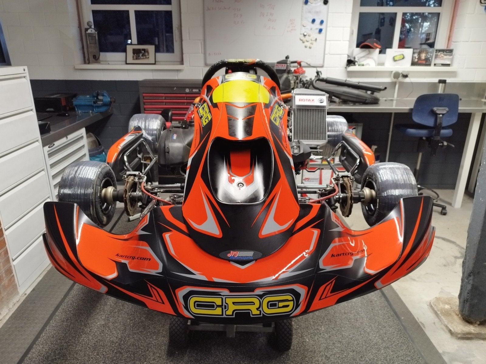 CRG met Rotax DD2 Evo Motor, Sport en Fitness, Karting, Ophalen of Verzenden, Zo goed als nieuw, Kart